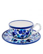 Cup with saucer Lotus Flower (V0,2L)