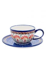 Cup with saucer Lotus Flower (V0,2L)